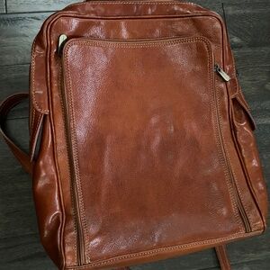 Italian Leather Backpack – Made in Florence Italy